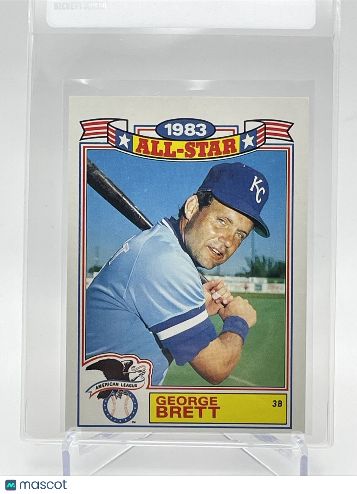 1984 Topps Glossy All-Stars George Brett Baseball Card #4 Mint FREE SHIPPING