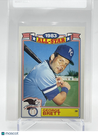 1984 Topps Glossy All-Stars George Brett Baseball Card #4 Mint FREE SHIPPING