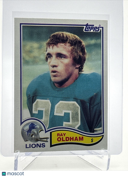 1982 Topps Ray Oldham Football Card #345 NM-MT FREE SHIPPING