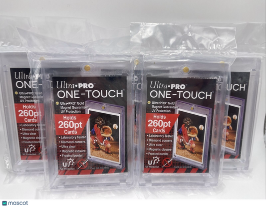 Ultra Pro One-Touch Thick Card 260pt Point Magnetic Card Holder, lot of 5