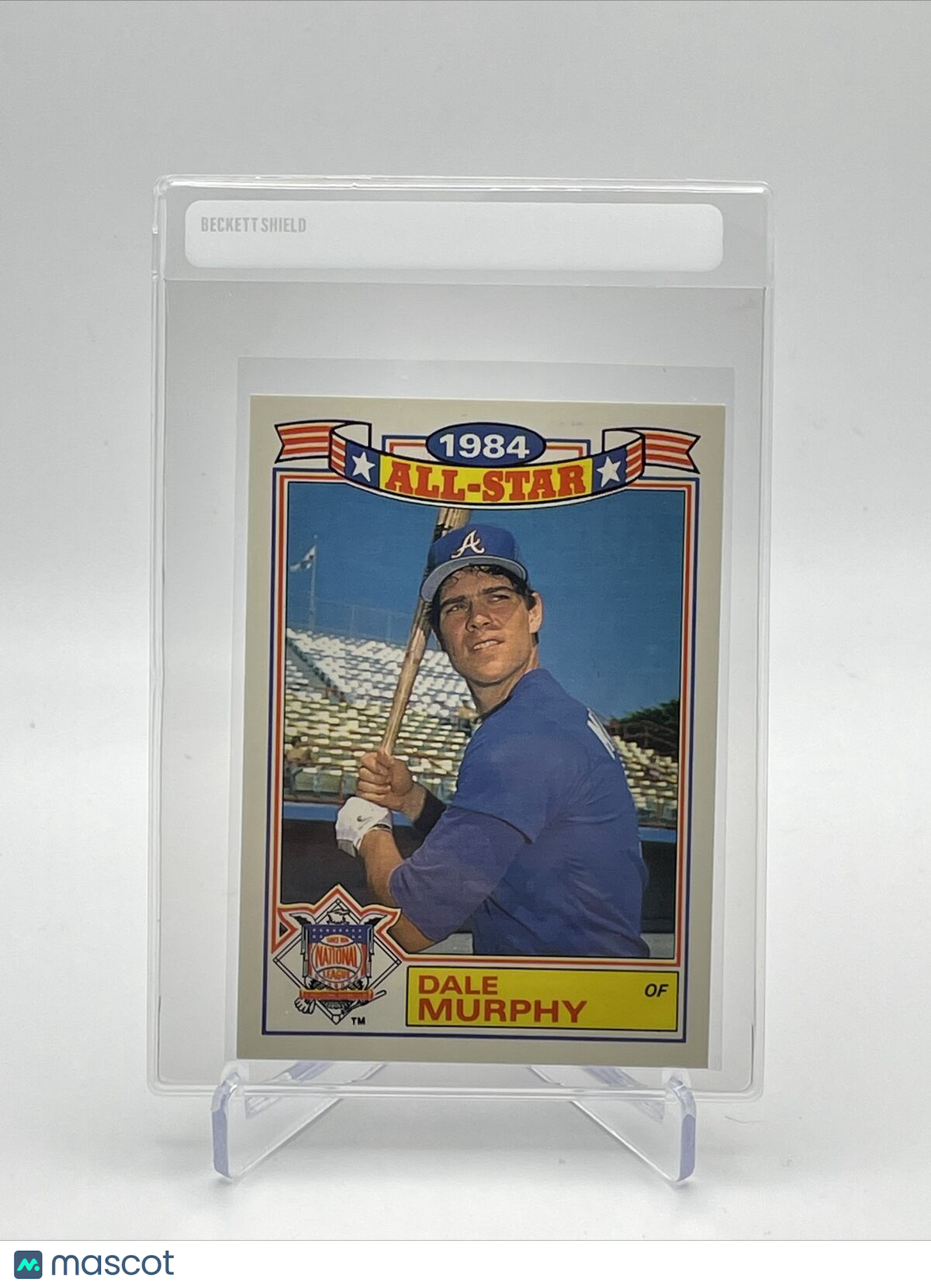 1985 Topps Glossy All-Stars Dale Murphy Baseball Card #7 Mint FREE SHIPPING