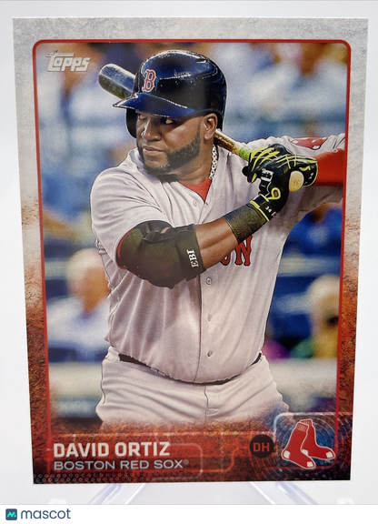 2015 Topps David Ortiz Baseball Card #500 Mint FREE SHIPPING