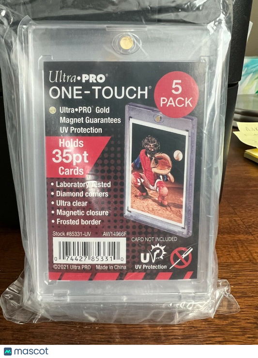 Ultra Pro One-Touch Magnetic Card Holder 35pt Point 5 Pack YOU CHOOSE QUANTITY