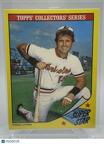 1986 Topps Super Star Fred Lynn Baseball Card #18 Mint FREE SHIPPING