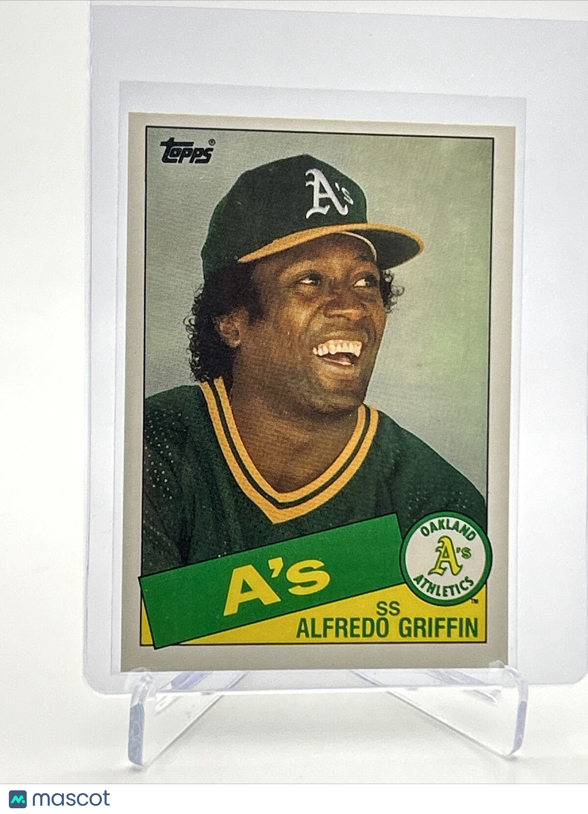 1985 Topps Traded Alfredo Griffin Baseball Card #42T NM-MT FREE SHIPPING