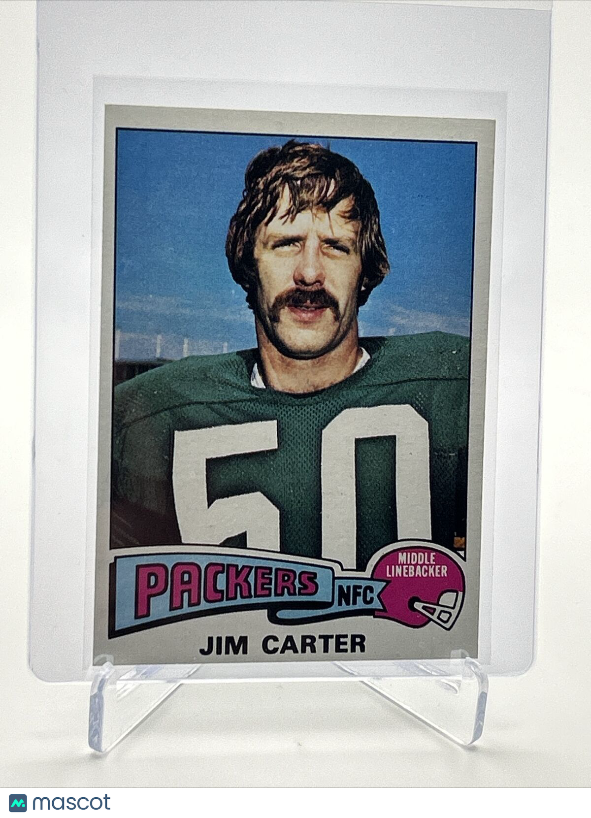 1975 Topps Jim Carter Football Card #19 NM Quality FREE SHIPPING