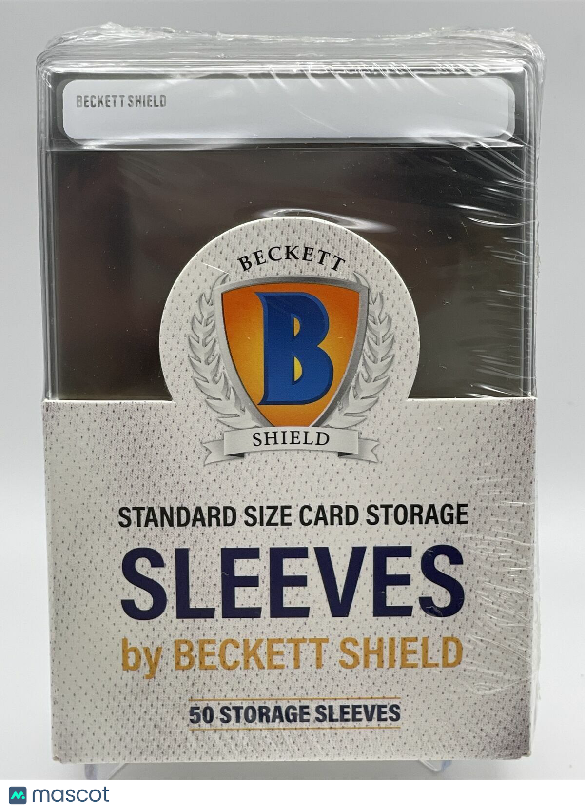 Beckett Shield Standard Size Semi-Rigid Sleeves 1 Pack of 50 YOU CHOOSE QUANTITY