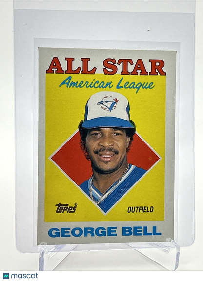 1988 Topps George Bell Baseball Card #390 Mint FREE SHIPPING