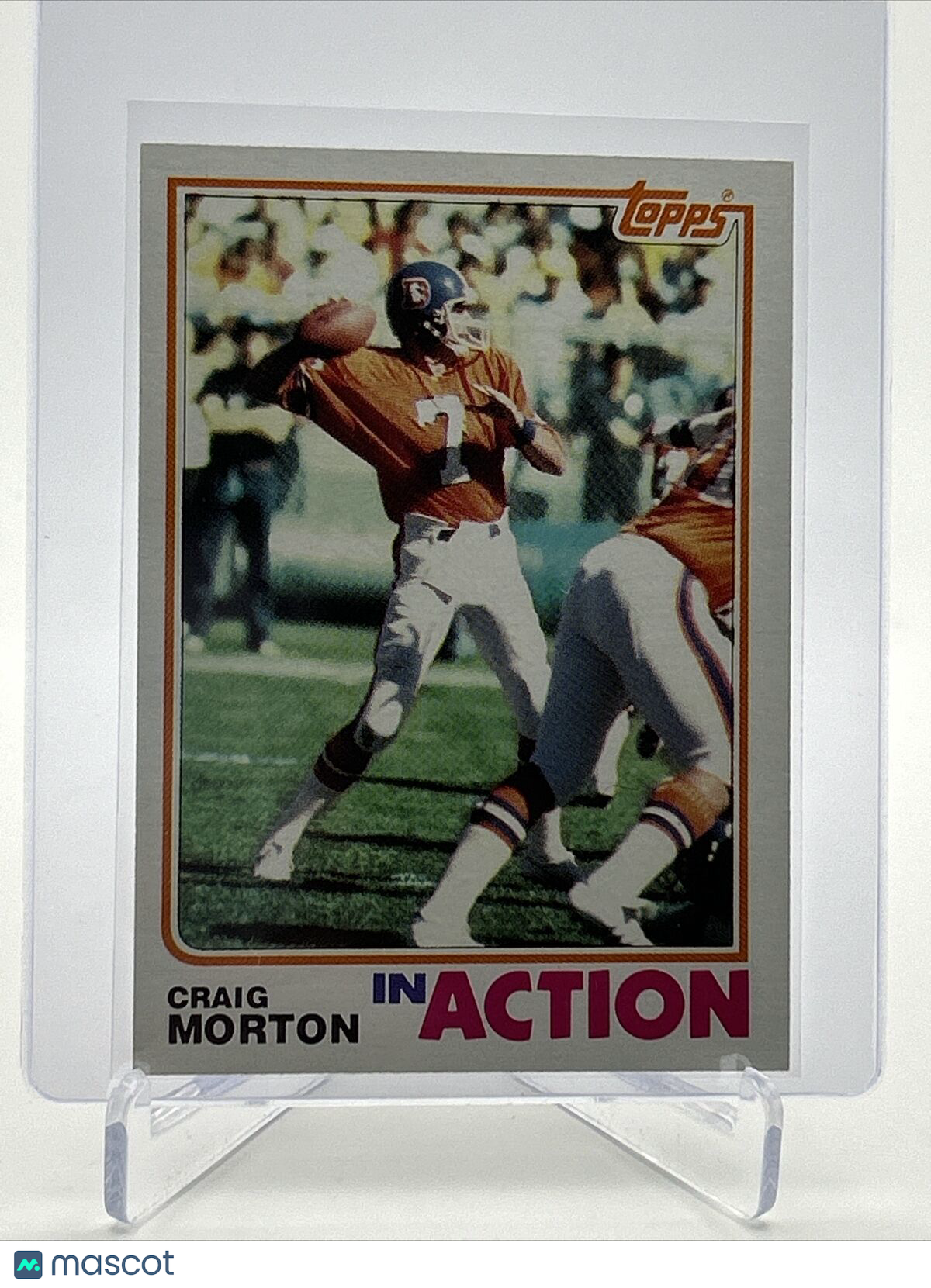 1982 Topps Craig Morton Football Card #82 NM-MT FREE SHIPPING