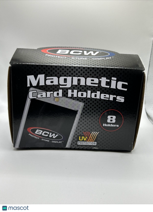 BCW Magnetic Card Holder 360pt Point with UV Protection, Box of 8 holders