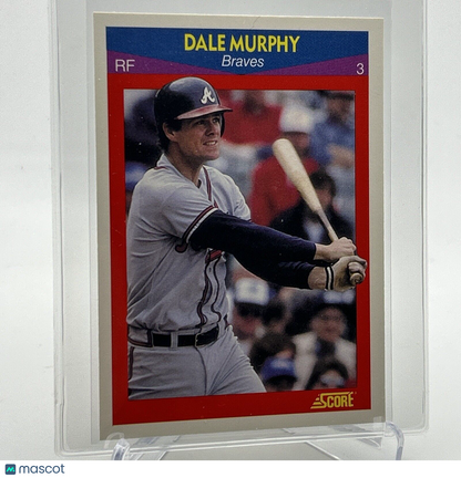 1990 Score 100 Superstars Dale Murphy Baseball Card #64 Mint FREE SHIPPING