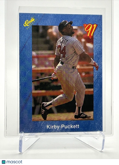 1991 Classic Kirby Puckett Baseball Card #T57 Mint FREE SHIPPING