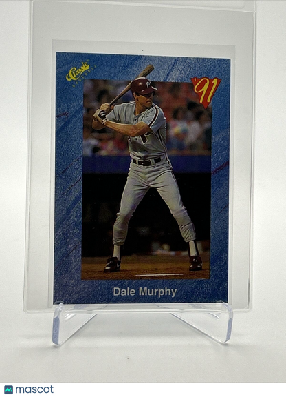 1991 Classic Dale Murphy Baseball Card #T96 Mint FREE SHIPPING