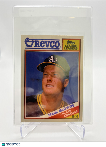 1988 Topps Revco Mark McGwire Baseball Card #17 Mint FREE SHIPPING