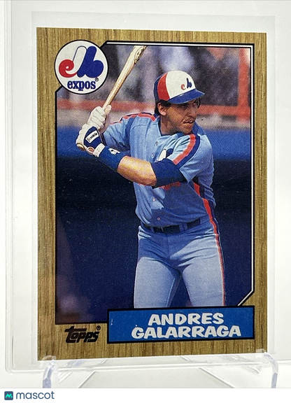 1987 Topps Andres Galarraga Rookie Baseball Card #272 Mint FREE SHIPPING