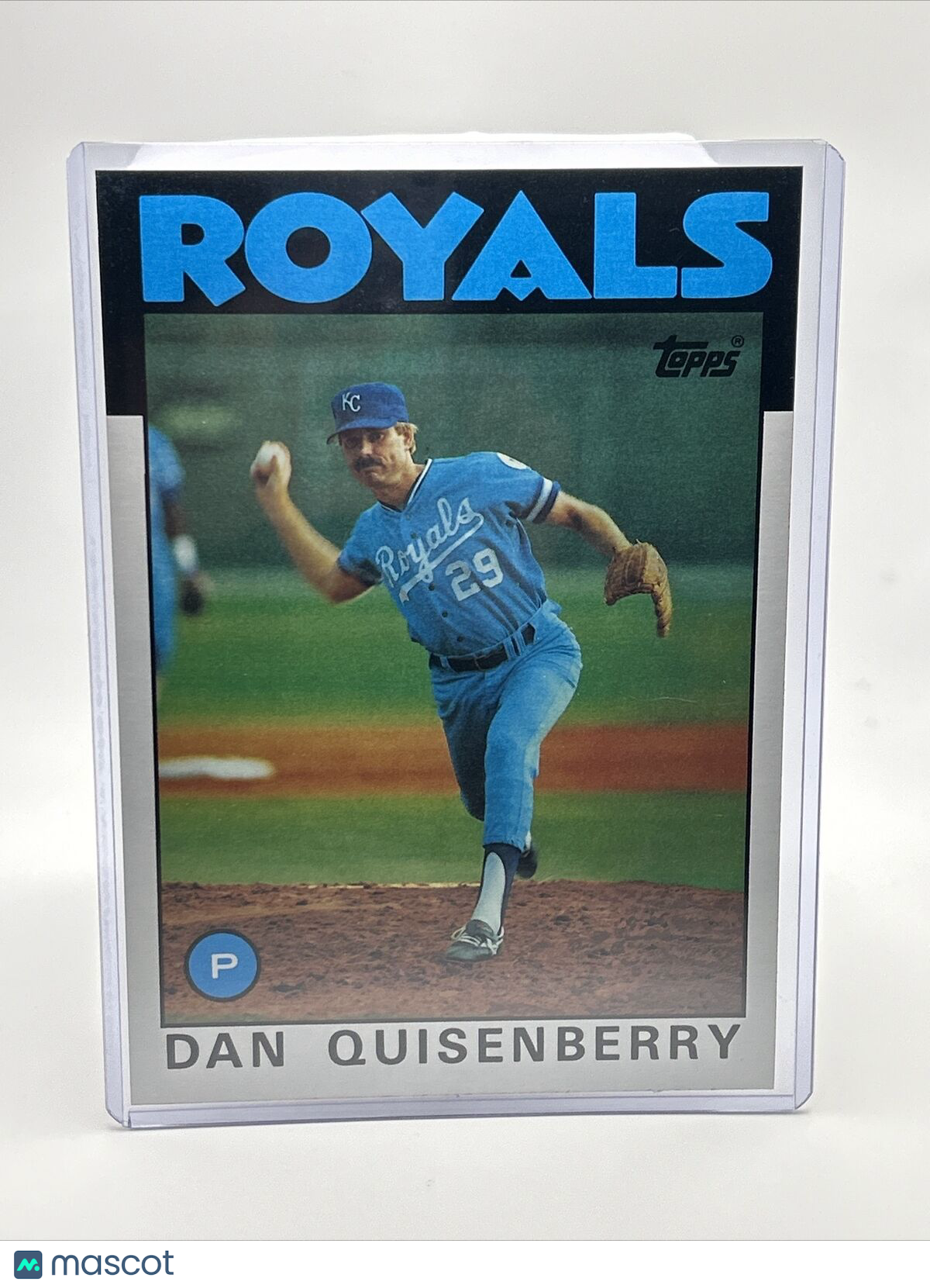 1986 Topps Super Dan Quisenberry Baseball Card #5 NM-Mint FREE SHIPPING