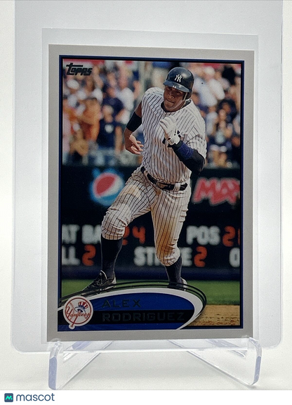 2012 Topps Alex Rodriguez Baseball Card #500 Mint FREE SHIPPING