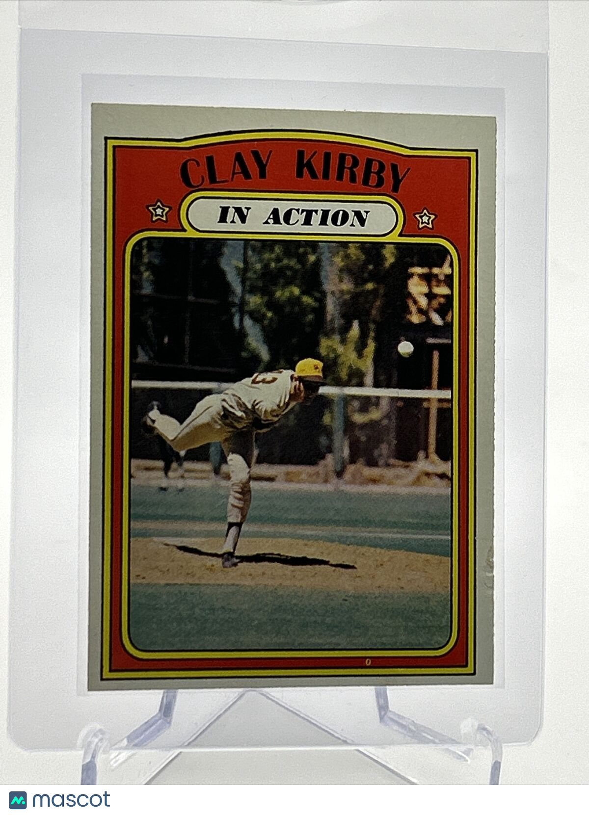 1972 Topps Clay Kirby Baseball Card #174 VG Quality FREE SHIPPING