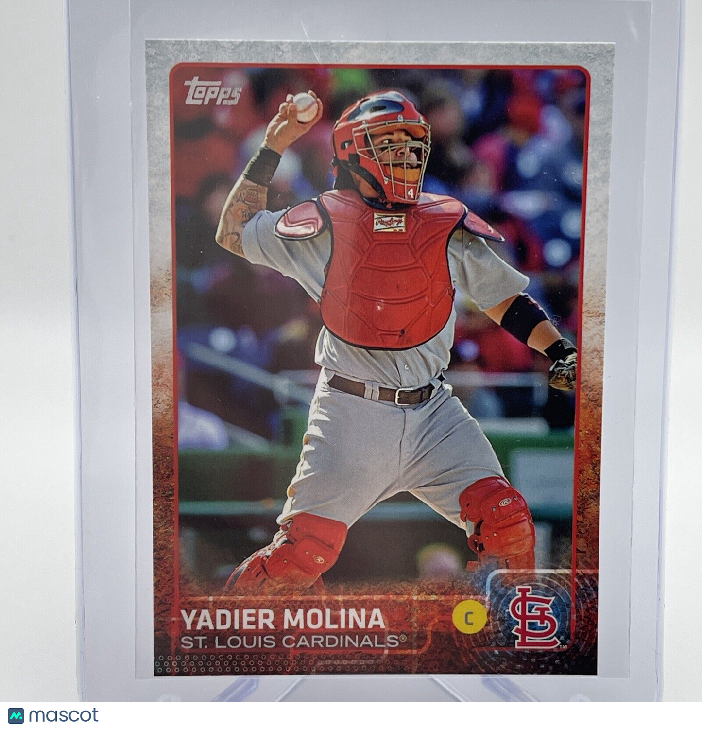 2015 Topps Yadier Molina Baseball Card #647 Mint FREE SHIPPING