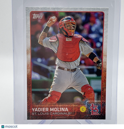 2015 Topps Yadier Molina Baseball Card #647 Mint FREE SHIPPING