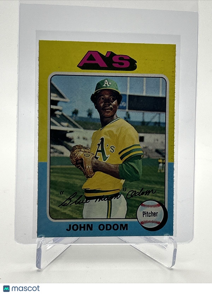 1975 Topps John Odom Baseball Card #69 NM Quality FREE SHIPPING