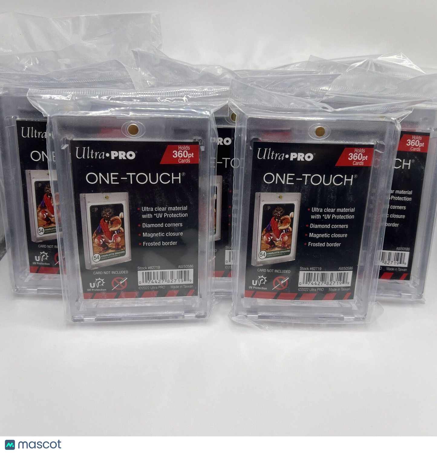 Ultra Pro One-Touch Thick Card 360pt Point Magnetic Card Holder, lot of 10 total