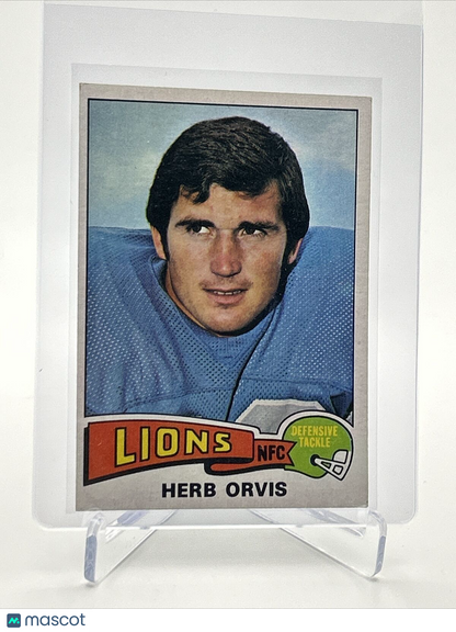 1975 Topps Herb Orvis Rookie Football Card #514 EX-MT Quality FREE SHIPPING