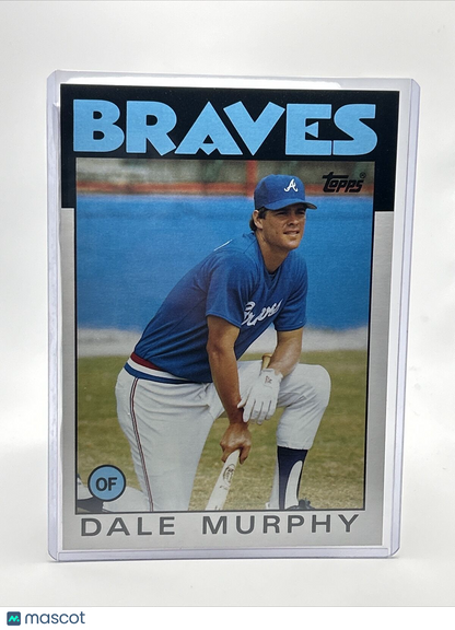 1986 Topps Super Dale Murphy Baseball Card #39 NM-Mint FREE SHIPPING