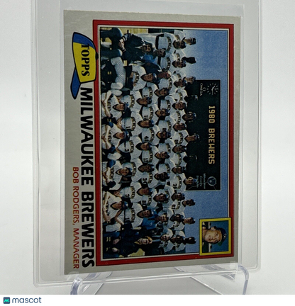 1981 Topps Milwaukee Brewers Checklist Baseball Card #668 NM-Mint FREE SHIPPING