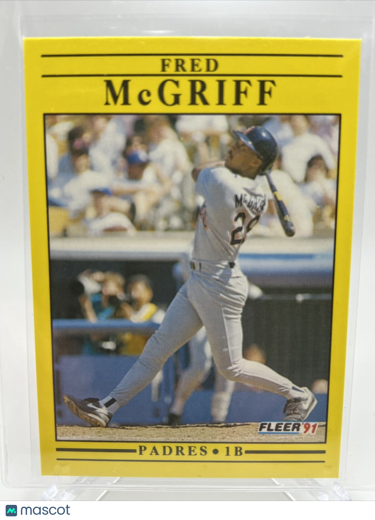 1991 Fleer Update Fred McGriff Baseball Card #U-125 Mint FREE SHIPPING