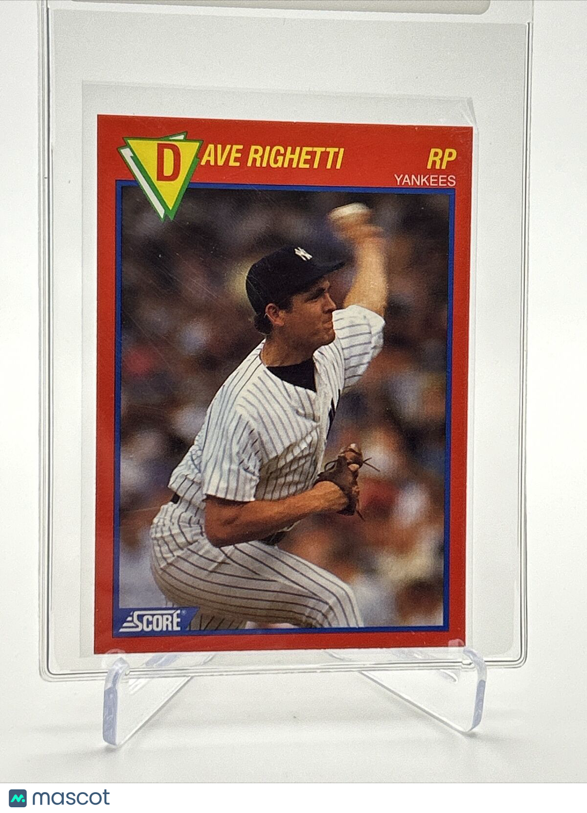 1989 Score Hottest 100 Dave Righetti Baseball Card #37 Mint FREE SHIPPING