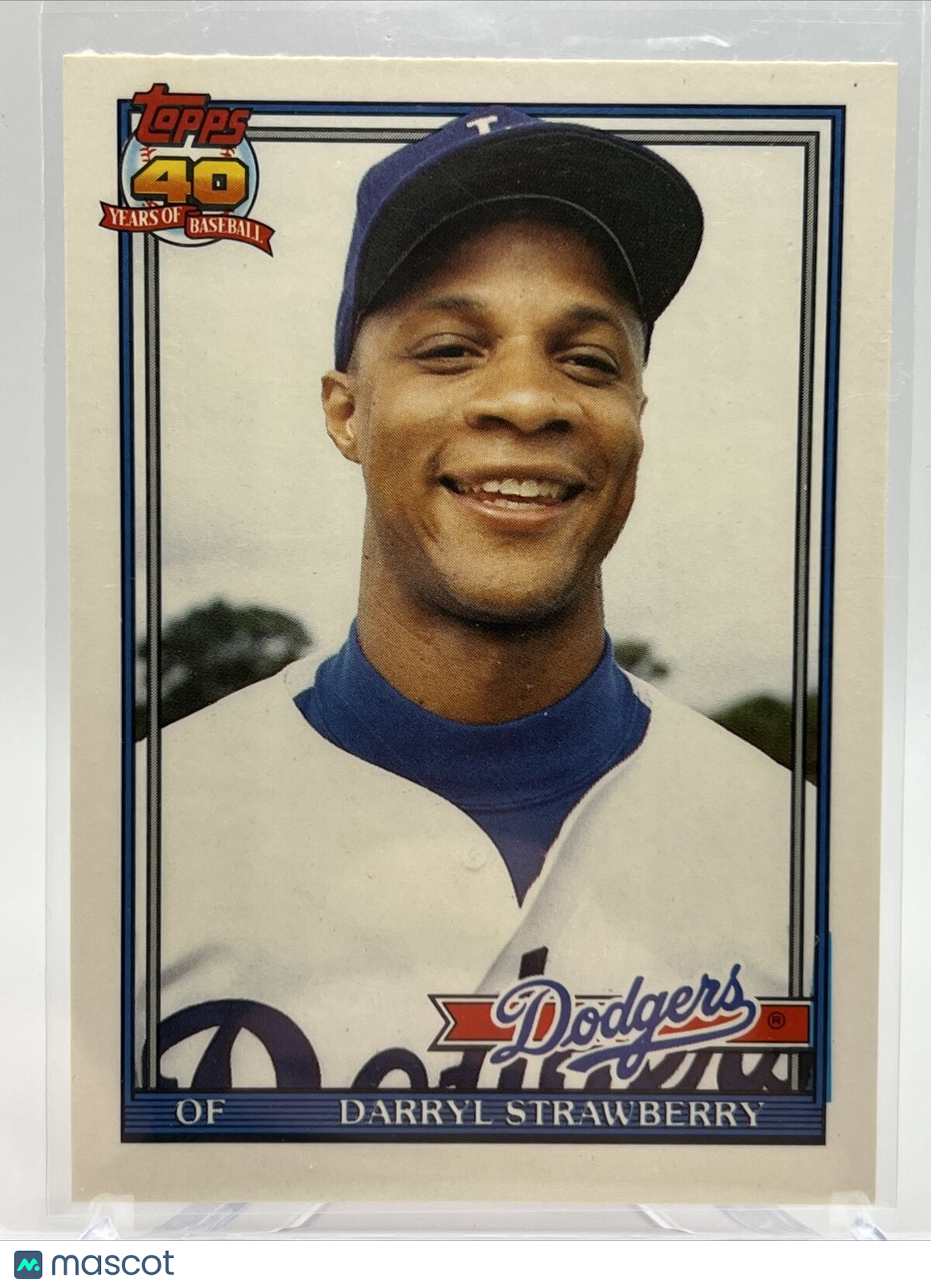 1991 Topps Traded Darryl Strawberry Baseball Card #114T Mint FREE SHIPPING