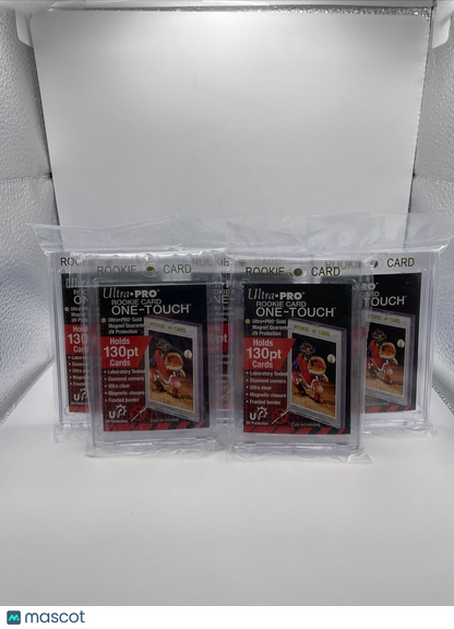 Ultra Pro One-Touch Thick Card 130pt Point ROOKIE Magnetic Card Holder, lot of 5