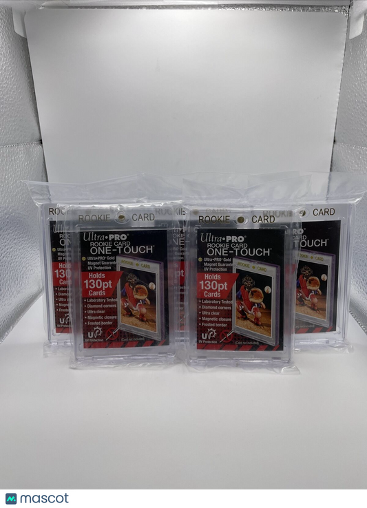 Ultra Pro One-Touch Thick Card 130pt Point ROOKIE Magnetic Card Holder, lot of 5