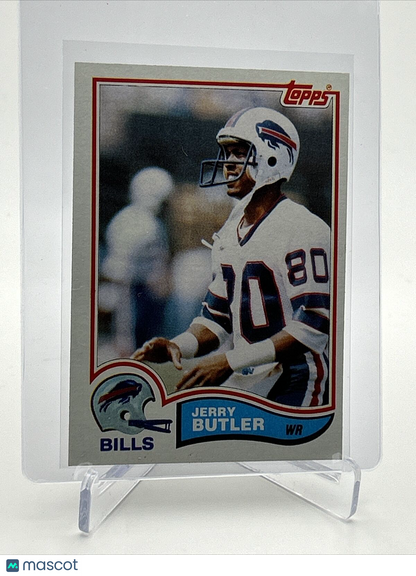 1982 Topps Jerry Butler Football Card #24 NM-MT FREE SHIPPING