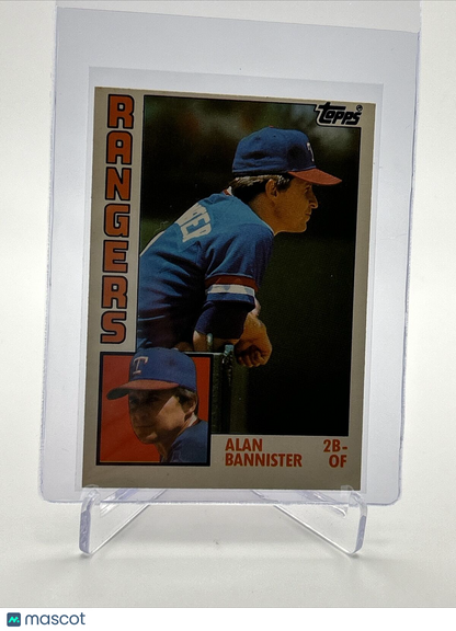 1984 Topps Traded TIFFANY Alan Bannister Card #7T NM-MT FREE SHIPPING