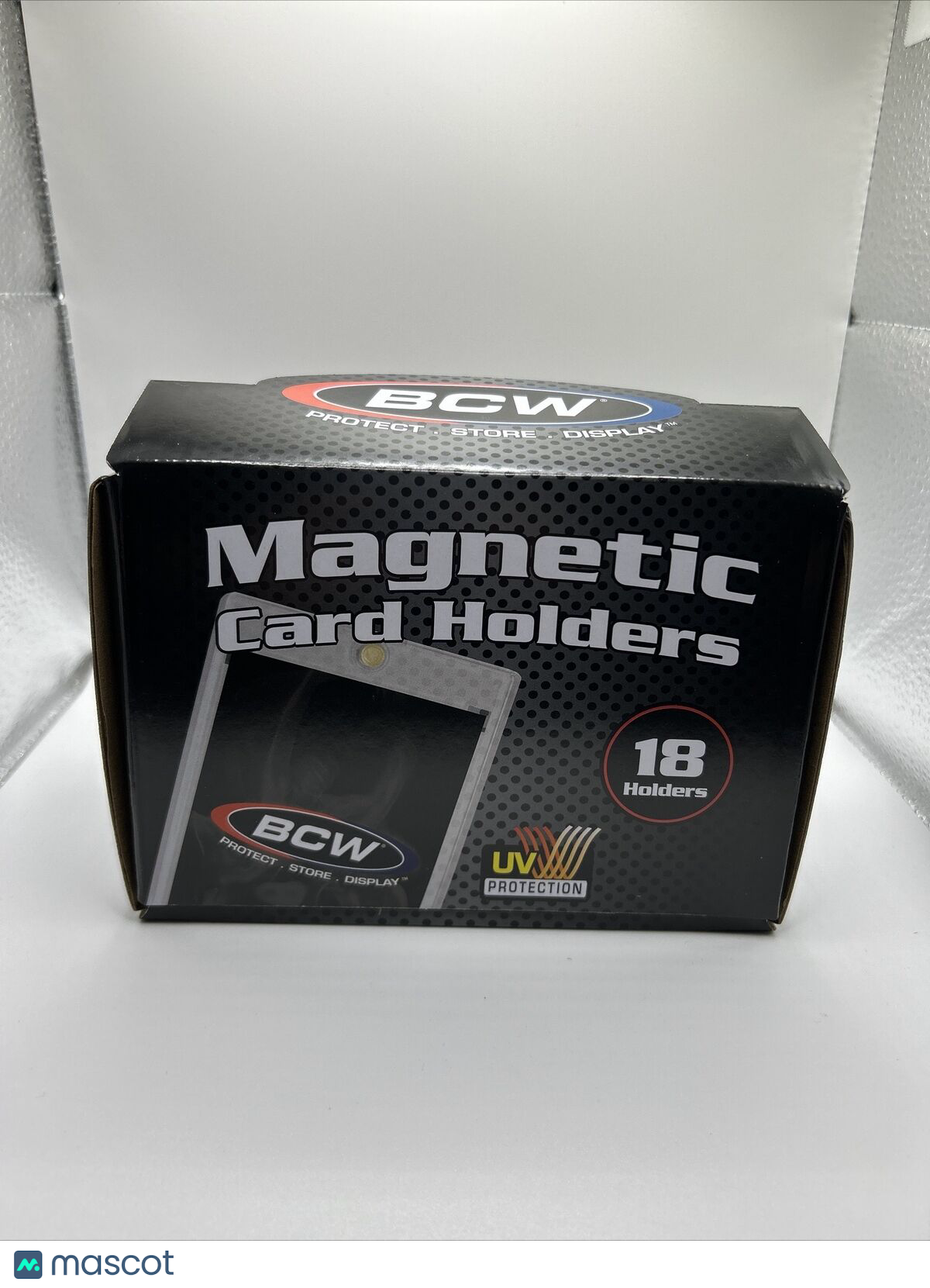 BCW Magnetic Card Holder 55pt Point with UV Protection, Box of 18 holders