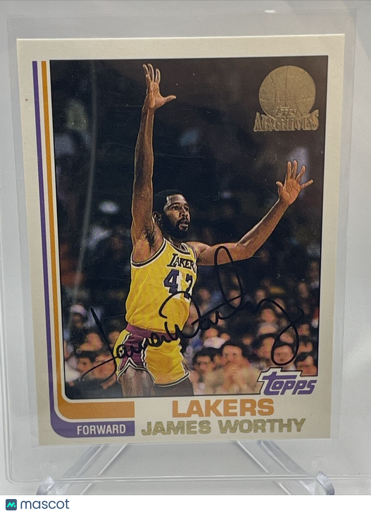 1992-93 Topps Archives GOLD James Worthy Card #31 Mint FREE SHIPPING