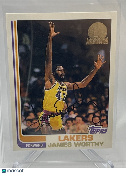 1992-93 Topps Archives GOLD James Worthy Card #31 Mint FREE SHIPPING