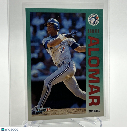 1992 Fleer Roberto Alomar Baseball Card #323 Mint FREE SHIPPING