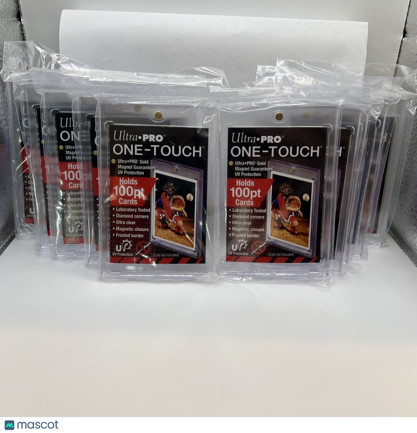 Ultra Pro One-Touch Thick Card 100pt Point Magnetic Card Holder - LOT of 10