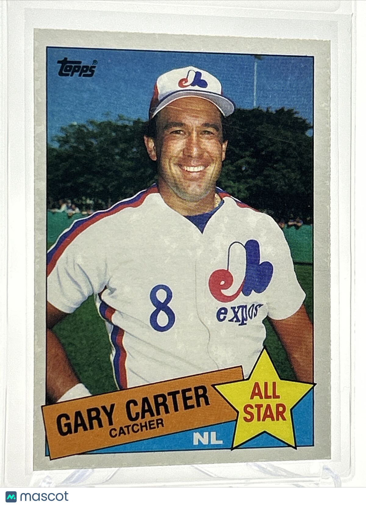 1985 Topps Gary Carter Baseball Card #719 NM-Mint FREE SHIPPING