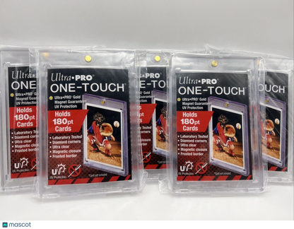 Ultra Pro One-Touch Thick Card 180pt Point Magnetic Card Holder, LOT of 5