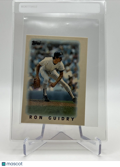 1986 Topps MINI Ron Guidry Baseball Card #26 Mint FREE SHIPPING