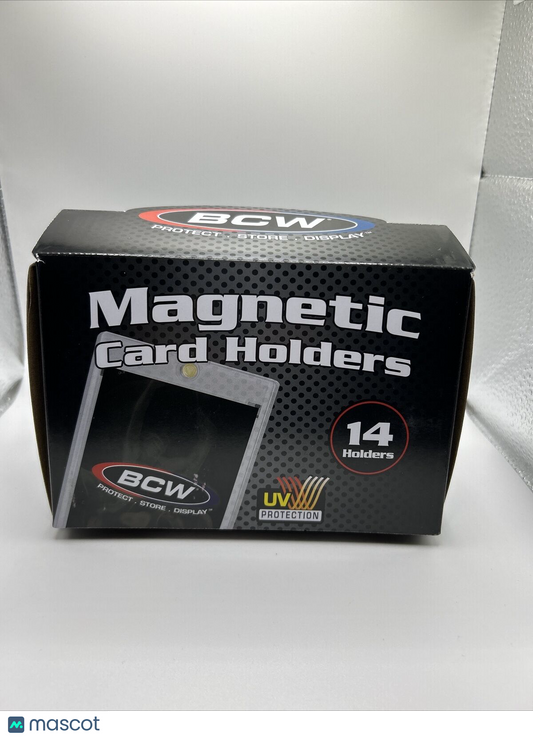 BCW Magnetic Card Holder 130pt Point with UV Protection - Box of 14 holders