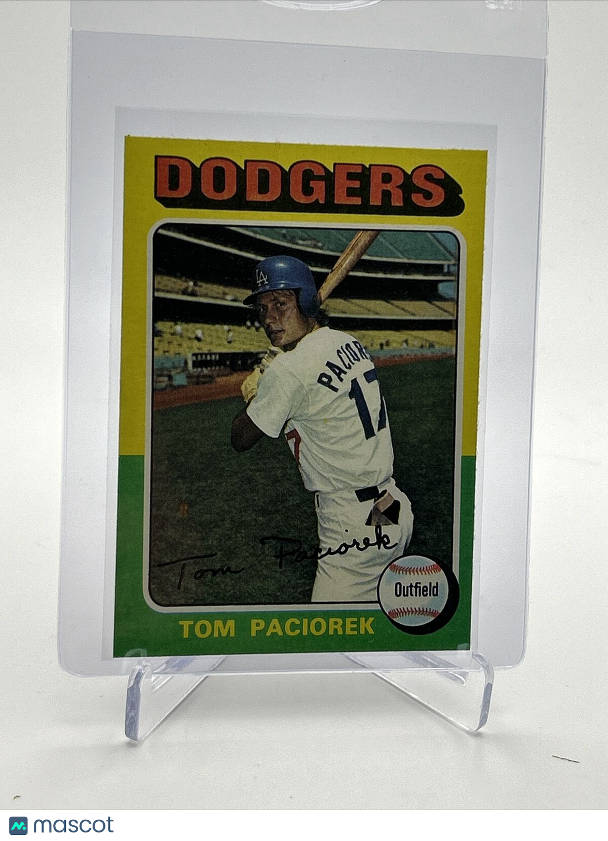 1975 Topps Tom Paciorek Baseball Card #523 NM Quality FREE SHIPPING
