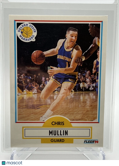 1990-91 Fleer Chris Mullin Basketball Card #66 NM-Mint FREE SHIPPING