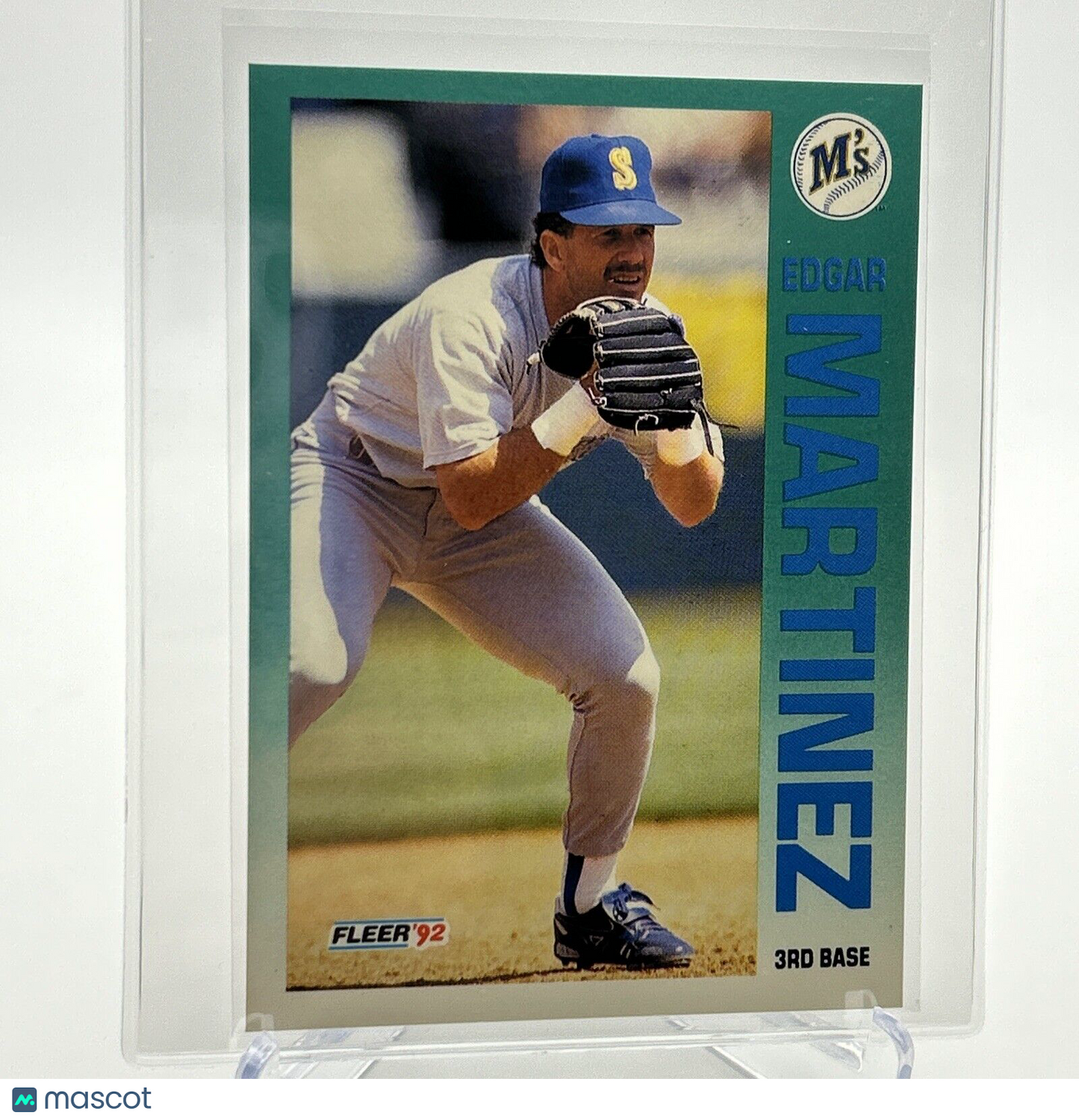 1992 Fleer Edgar Martinez Baseball Card #286 Mint FREE SHIPPING