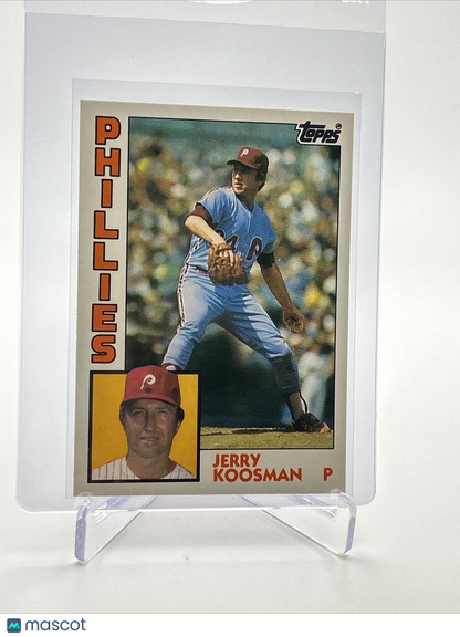 1984 Topps Traded TIFFANY Jerry Koosman Card #64T NM-MT FREE SHIPPING