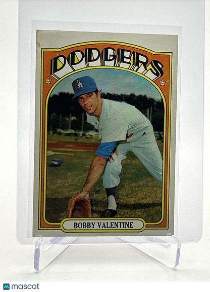 1972 Topps Bobby Valentine Baseball Card #11 VG Quality FREE SHIPPING